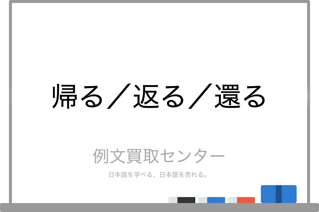 「お金を戻す」の言い換えは？